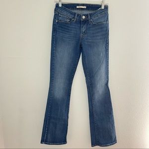 Levi 715 women boot cut denim jeans size 27
